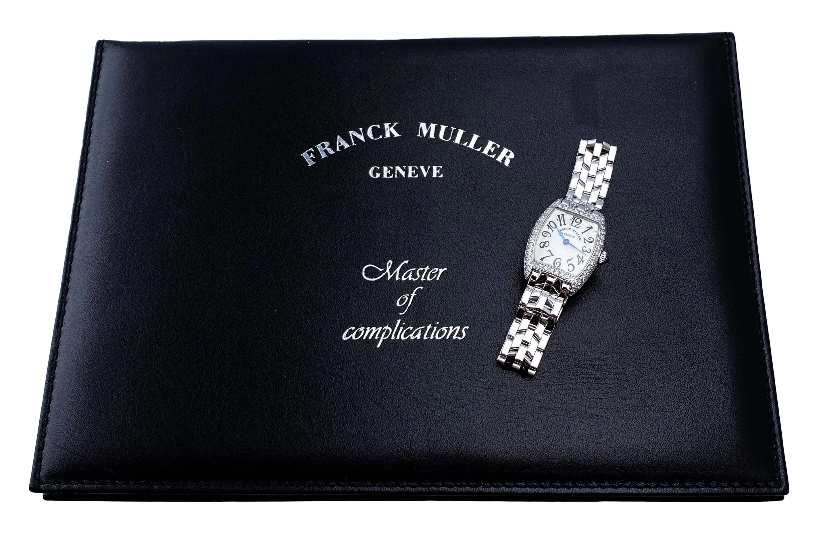 Franck Muller Cintree Curvex 2251 QZ D Diamond Ladies Watch Box Papers