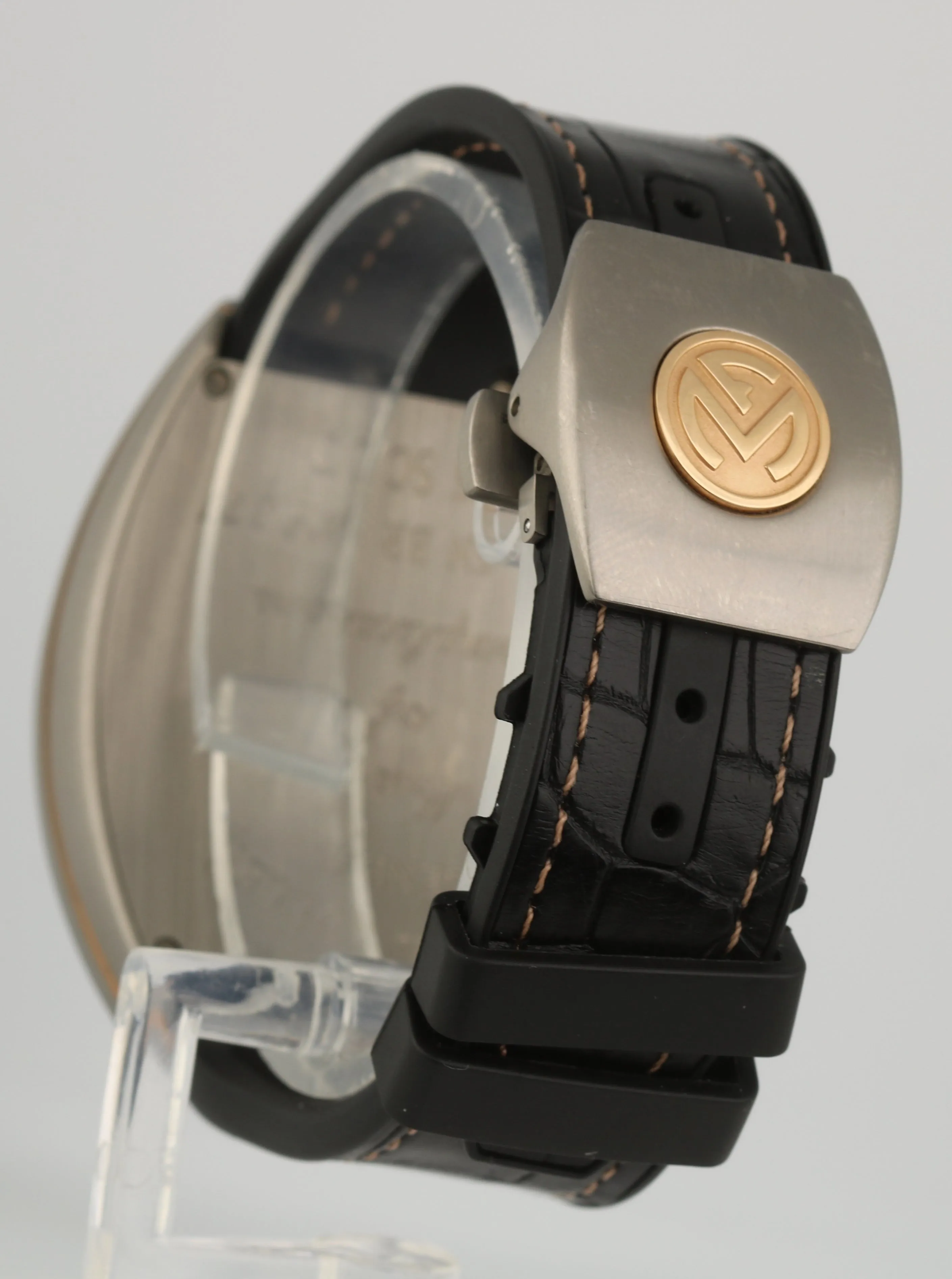 Franck Muller Vanguard V45 SC DT TT BR 5N Titanium 18K Rose Gold Automatic Watch