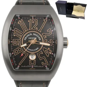 Franck Muller Vanguard V45 SC DT TT BR 5N Titanium 18K Rose Gold Automatic Watch