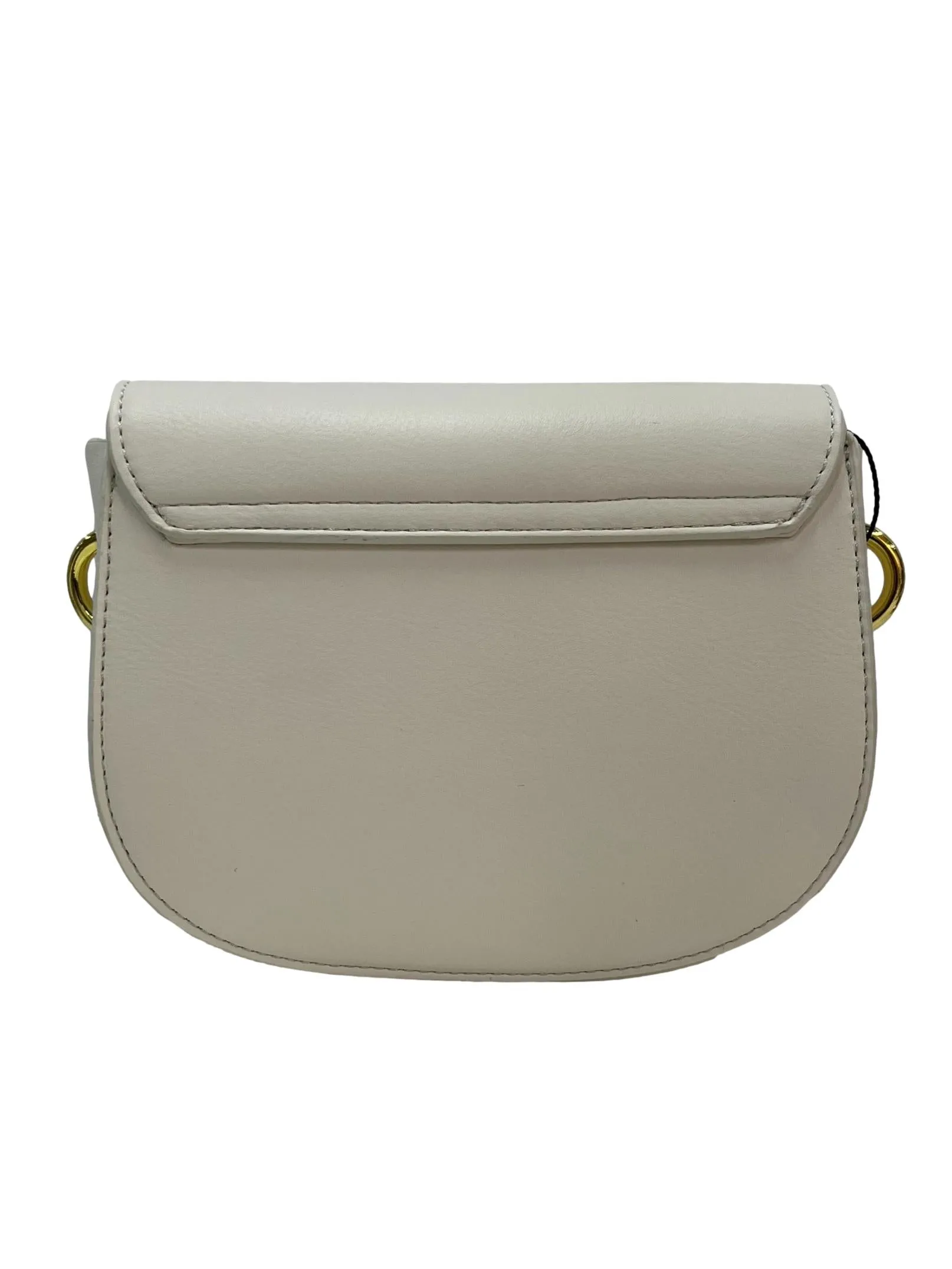 Front Flap Bag - White