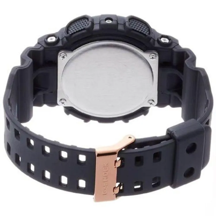 G-Shock Black Rose Gold Analog Digital Men's Watch GA100GBX-1A4