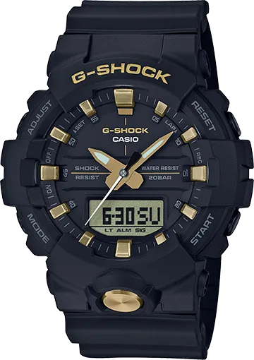 G-Shock Black/Gold One Size Men's Watch GA810B-1A9