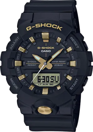 G-Shock Black/Gold One Size Men's Watch GA810B-1A9