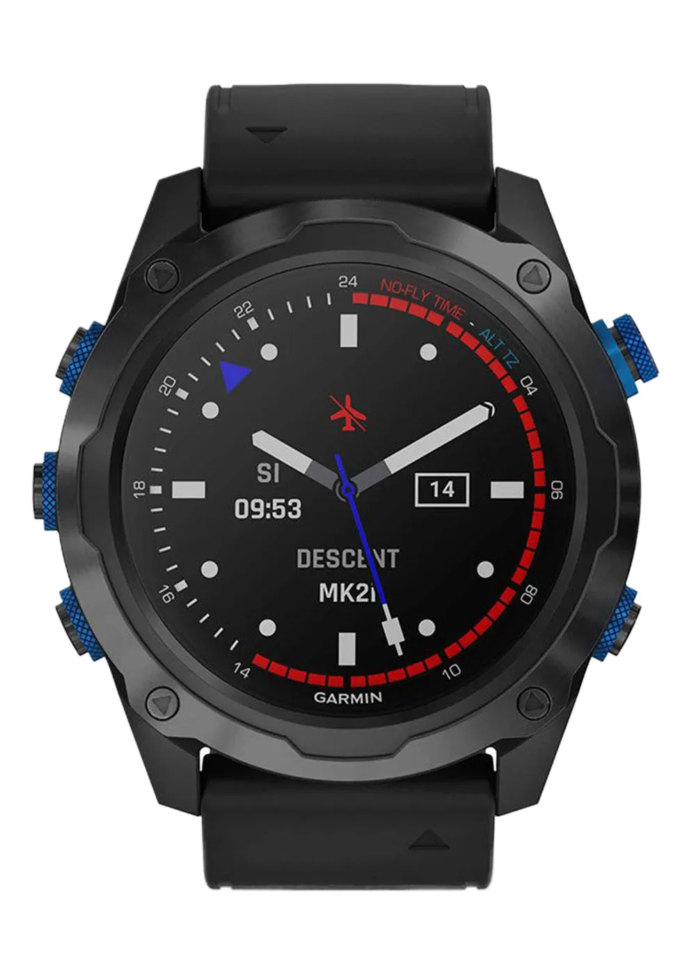 Garmin Descent Mk2I Air Integrated Dive Computer and T1 Diving Transmitter