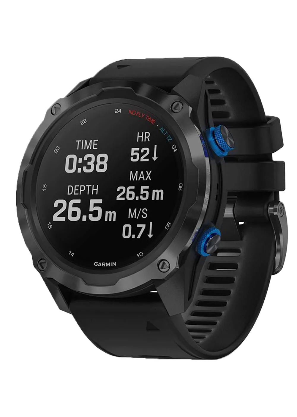 Garmin Descent Mk2I Air Integrated Dive Computer and T1 Diving Transmitter