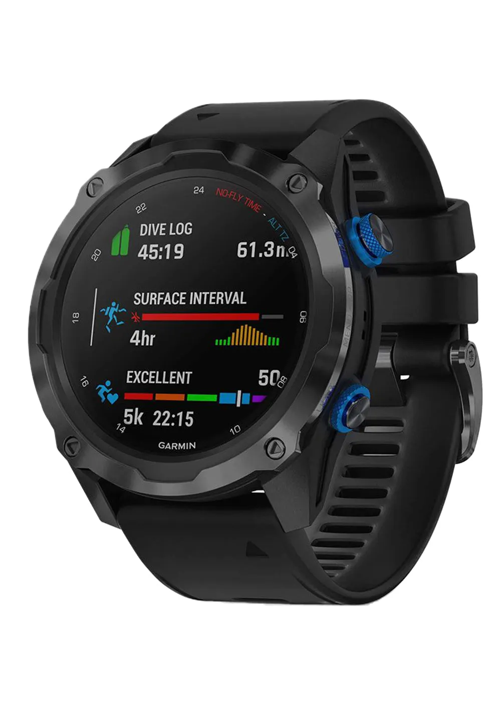 Garmin Descent Mk2I Air Integrated Dive Computer and T1 Diving Transmitter