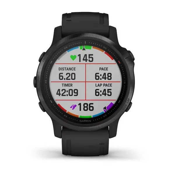 Garmin Fenix 6s Pro Black with Black Strap