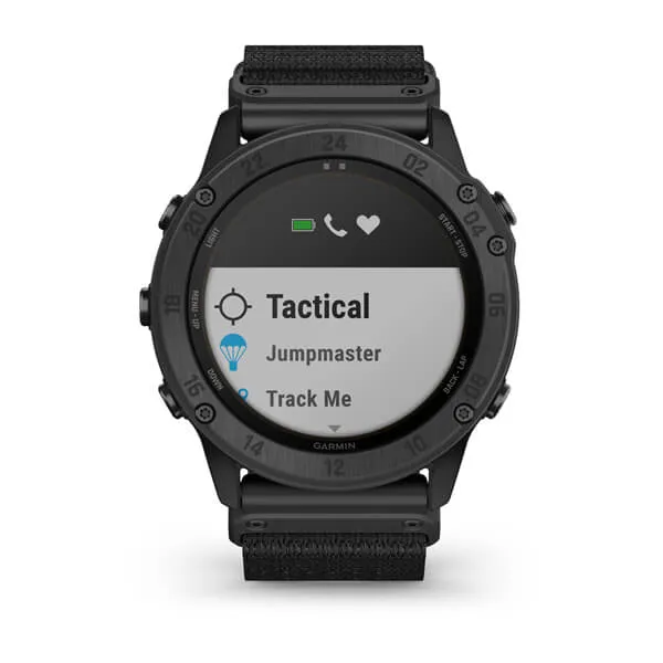 Garmin tactix Delta Solar Edition Tactical GPS Watch with Nylon Band