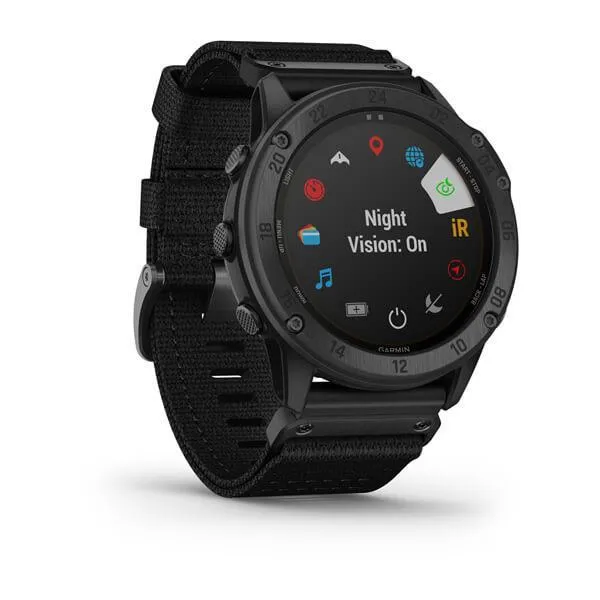 Garmin tactix Delta Solar Edition Tactical GPS Watch with Nylon Band