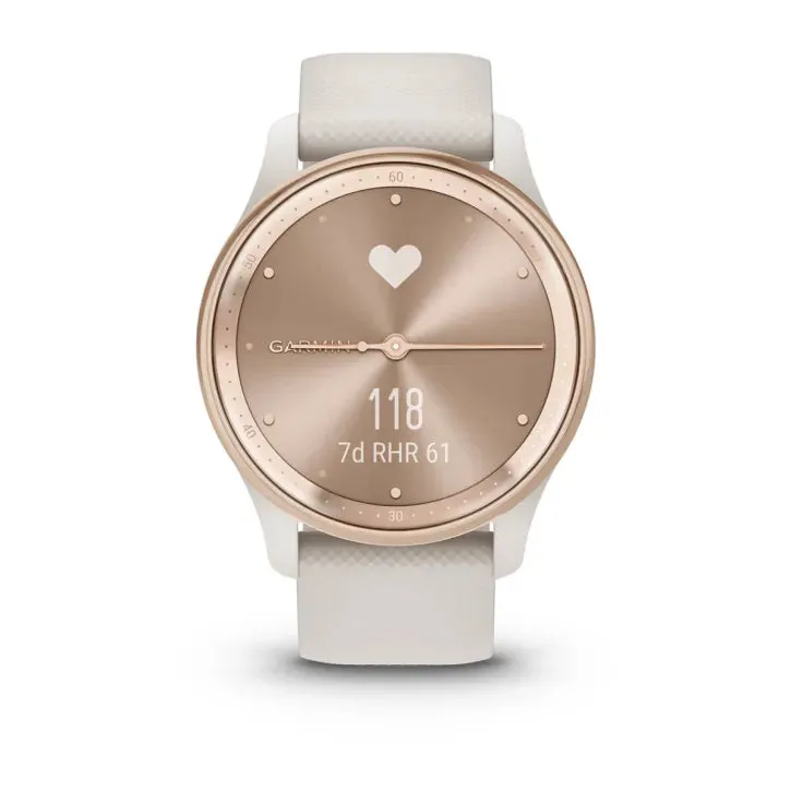 Garmin vivomove Trend White Cream Silicone 010-02665-01