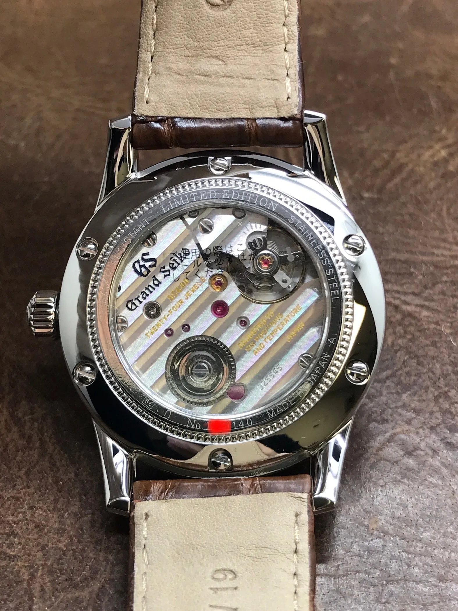Grand Seiko Elegance Collection Genbi Valley L.E 140pcs SBGW273 Light Green Dial Manual winding Men's Watch
