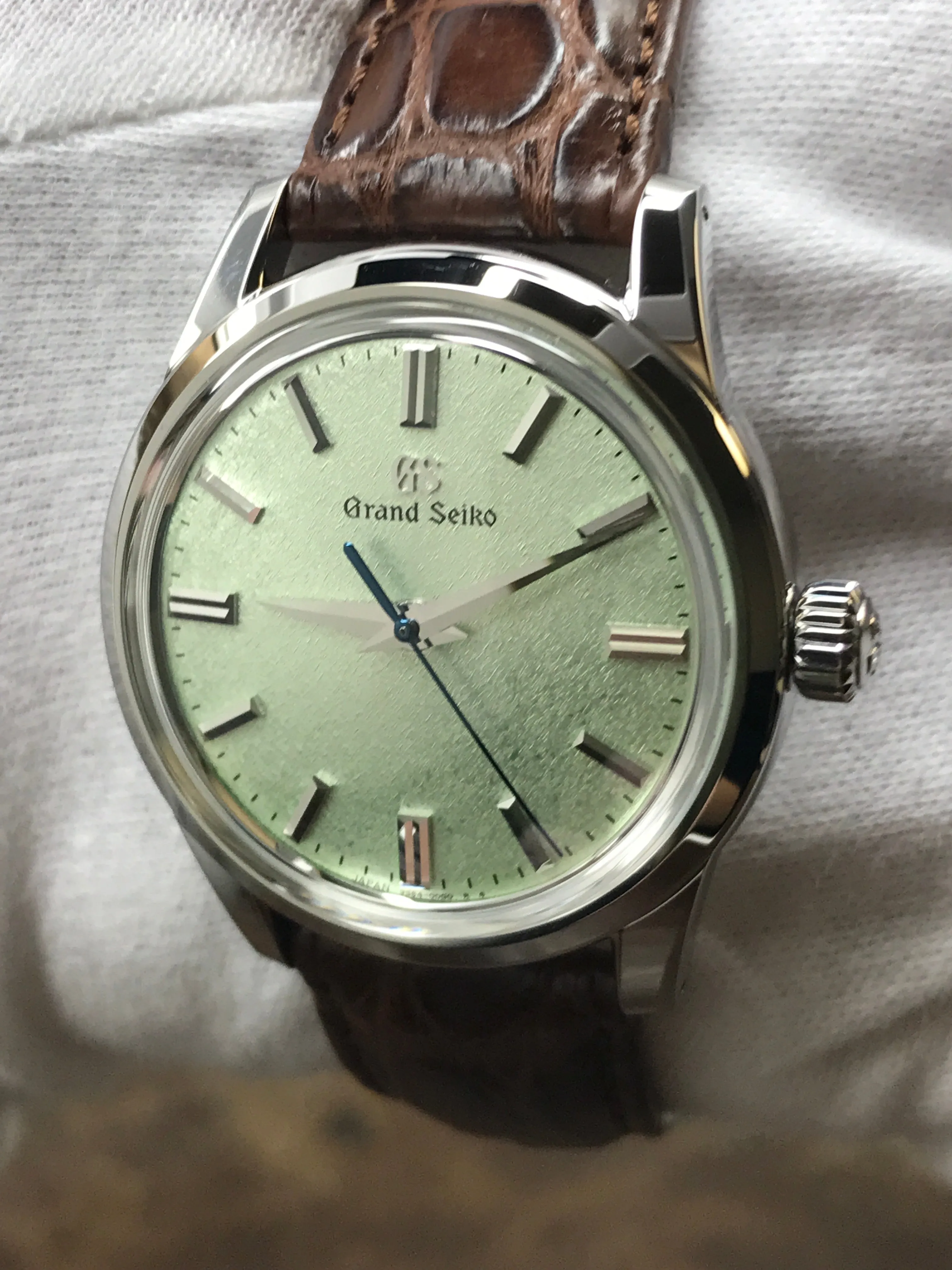 Grand Seiko Elegance Collection Genbi Valley L.E 140pcs SBGW273 Light Green Dial Manual winding Men's Watch