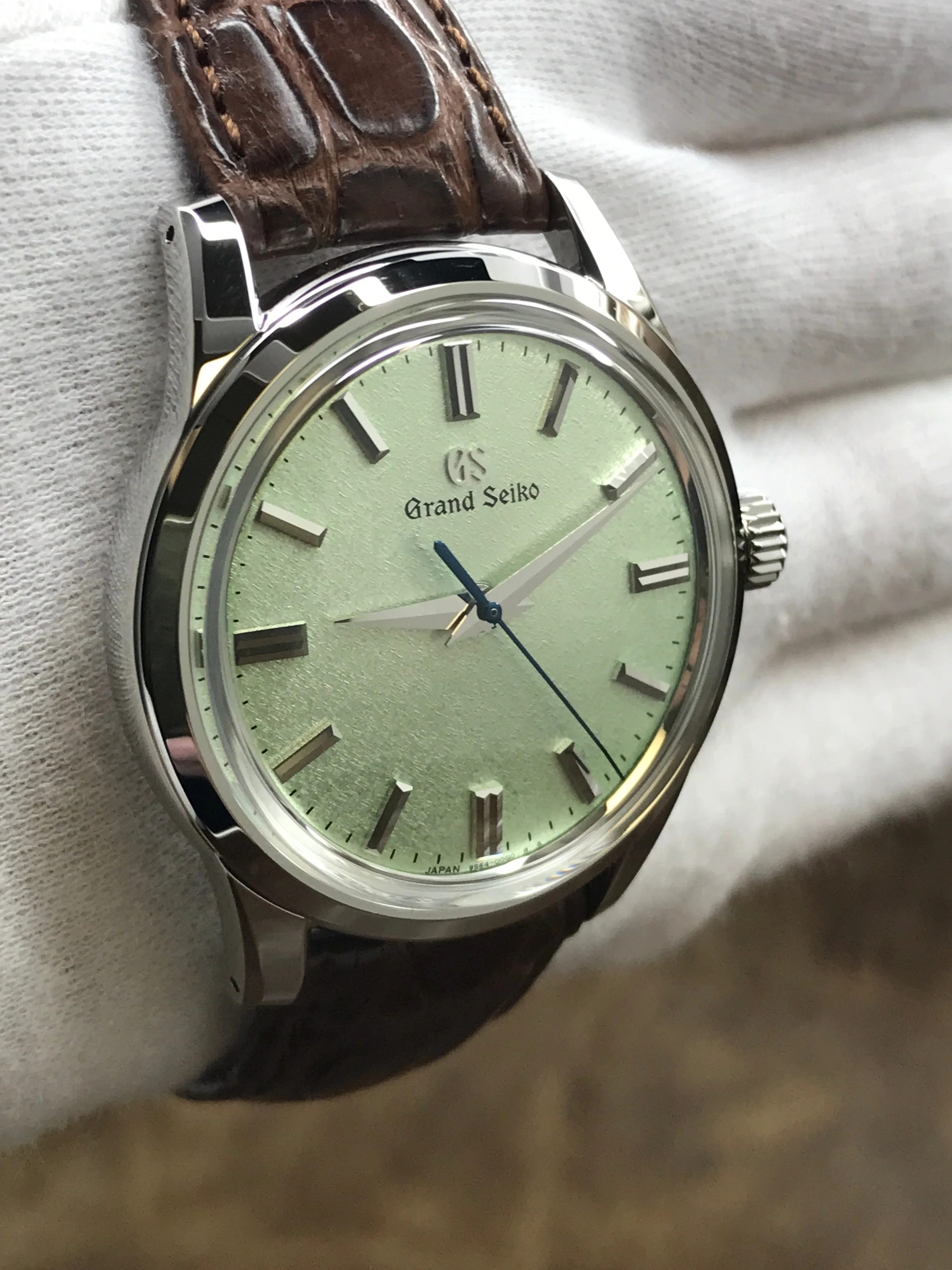 Grand Seiko Elegance Collection Genbi Valley L.E 140pcs SBGW273 Light Green Dial Manual winding Men's Watch