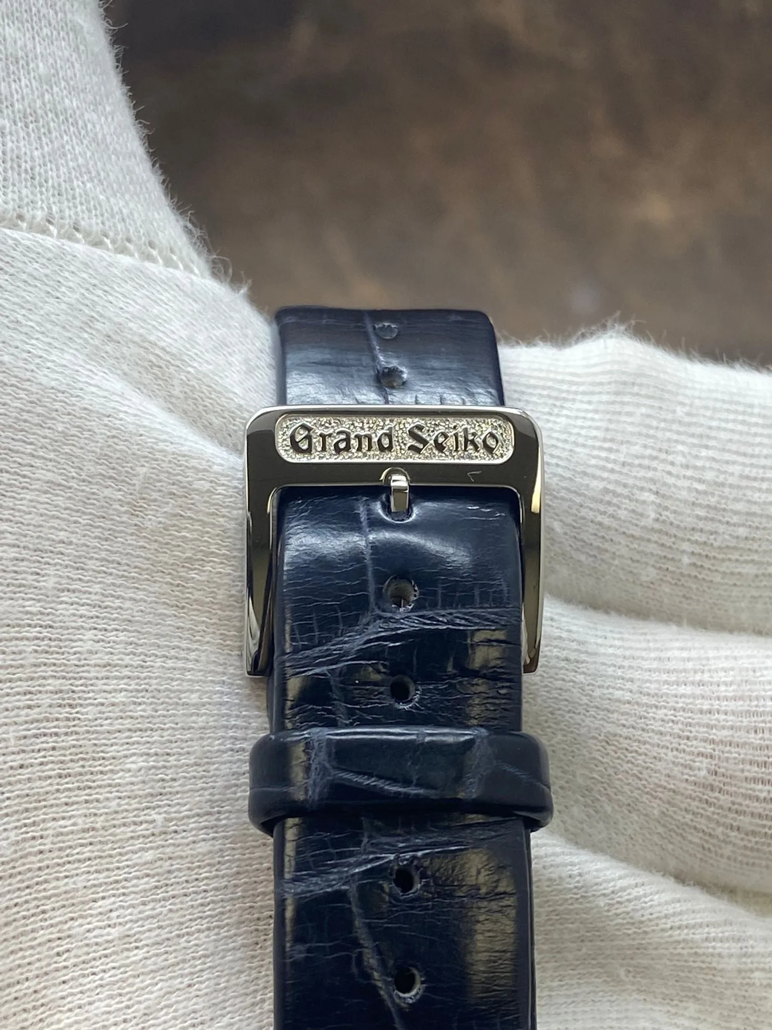 Grand Seiko Elegance Collection SBGW283 Blue Dial Manual winding Watch