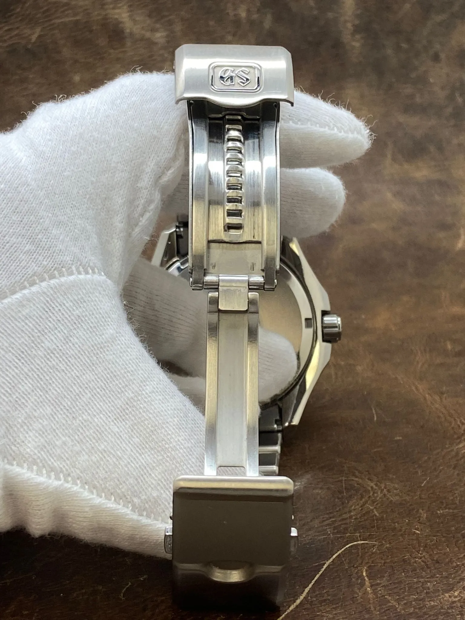 Grand Seiko Evolution 9 Collection Titanium B&P SLGA023 Blue Dial Spring Drive Men's Watch