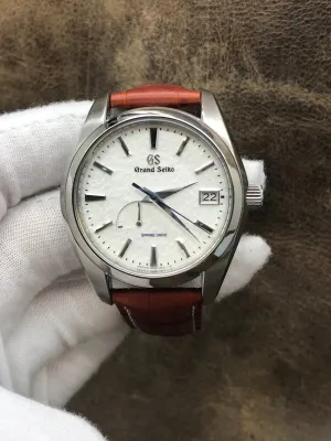 Grand Seiko Heritage Spring Drive Snowflake SBGA211 White Dial Spring Drive Men's Watch