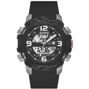 Guess Black Silicone Watch