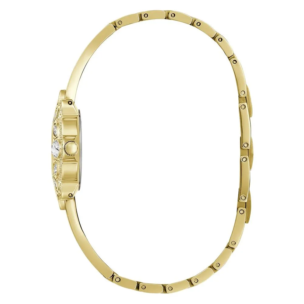 Guess Gold Stainless Steel Stainless Steel Watch