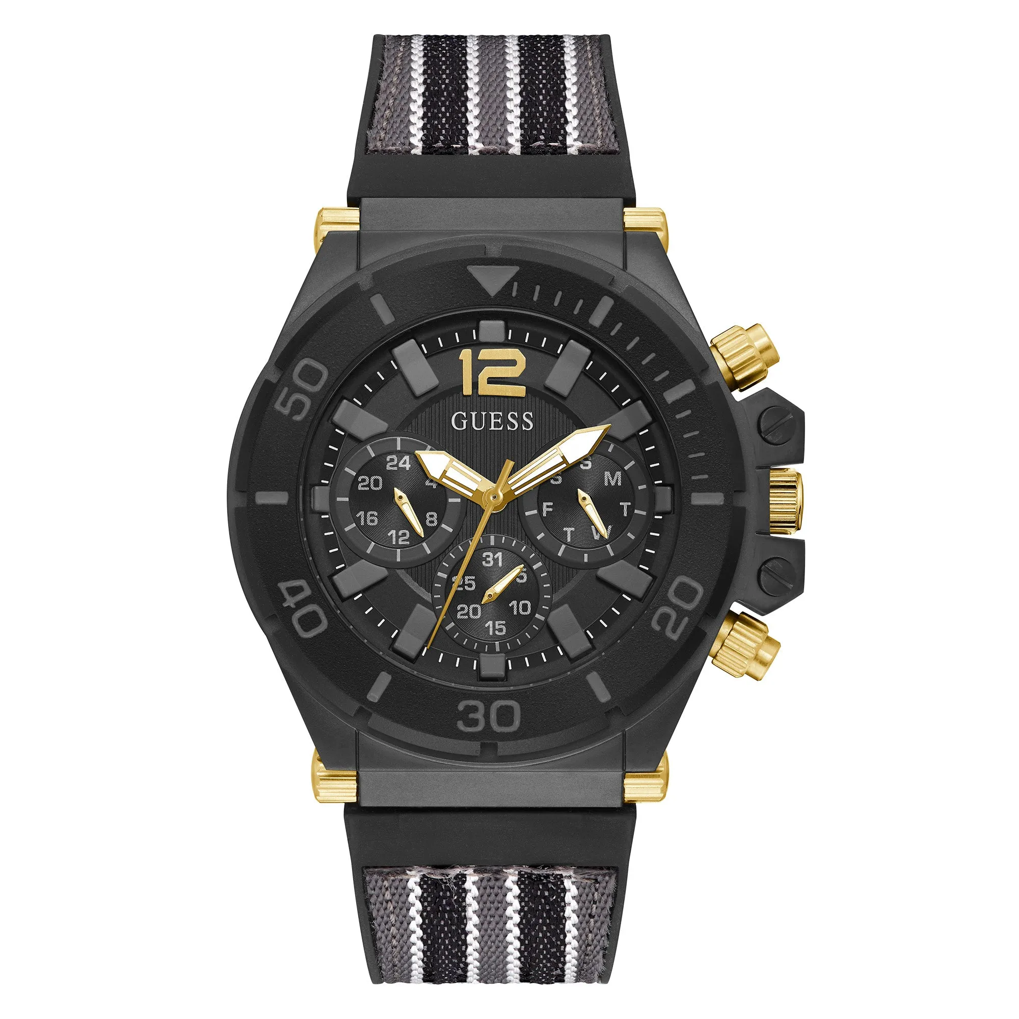 Guess Men's Watch Black Tone Case Quartz