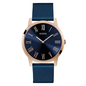 Guess Men's Watch Rose Gold Tone Case Quartz