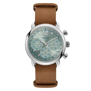 Guess Men's Watch Silver Tone Case Quartz