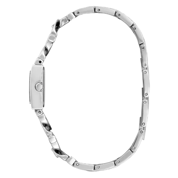 Guess Runaway Silver Stainless Steel Silver Dial Quartz Watch for Ladies - GW0603L1