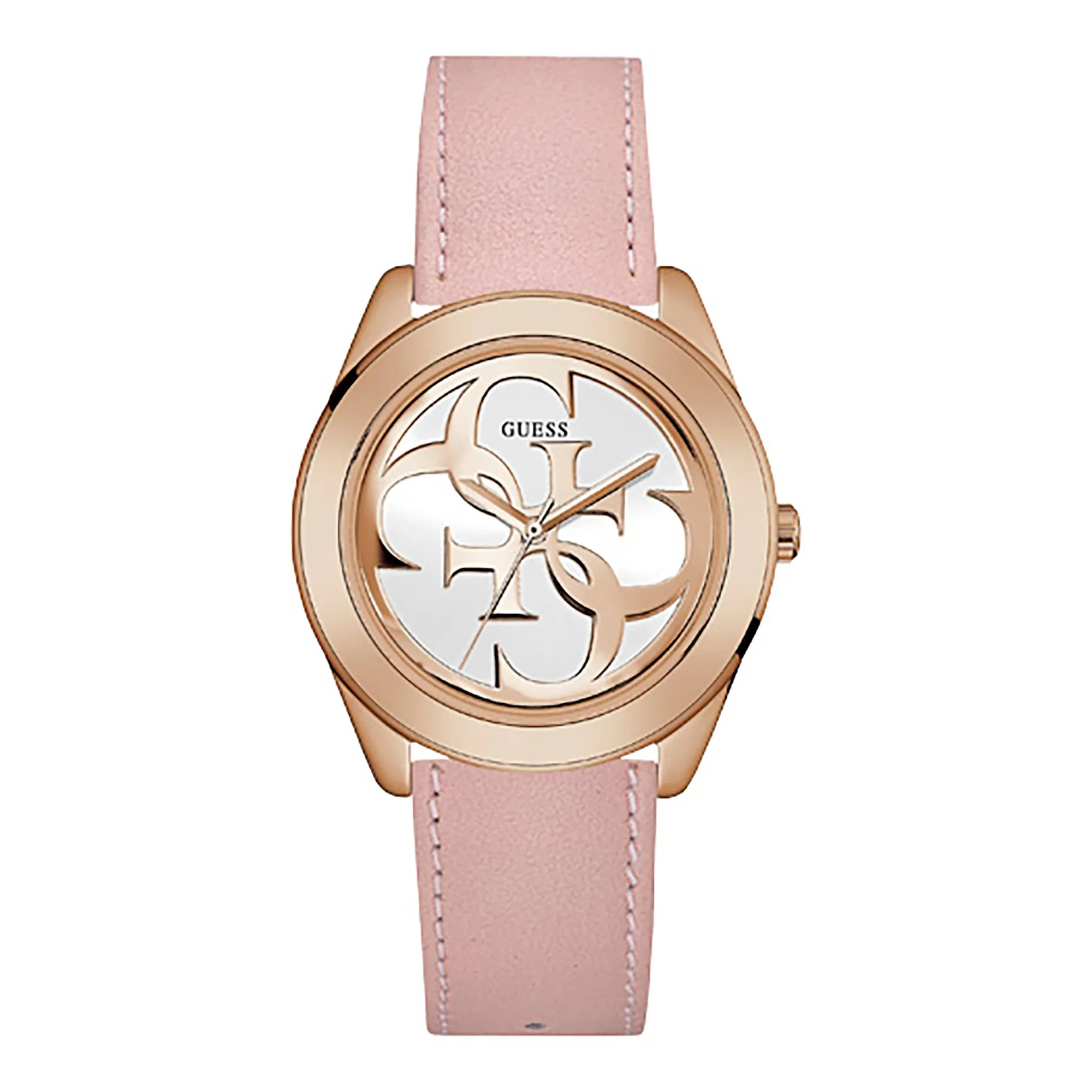 Guess Women's Watch Rose Gold Tone Case Quartz