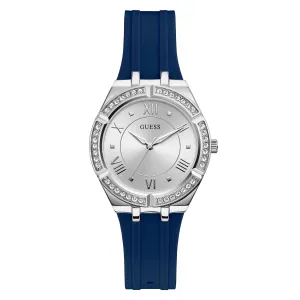 Guess Women's Watch Silver Tone Case Quartz