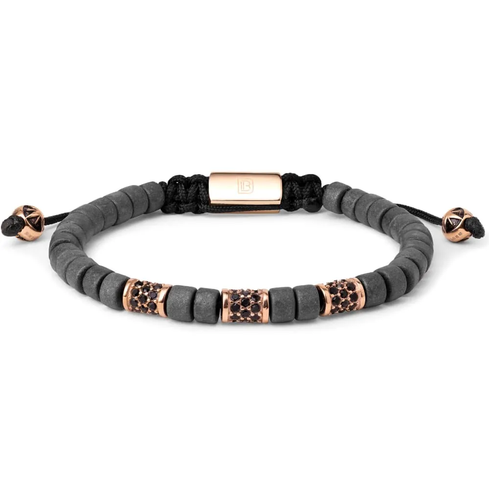 Gunmetal with Rose Gold