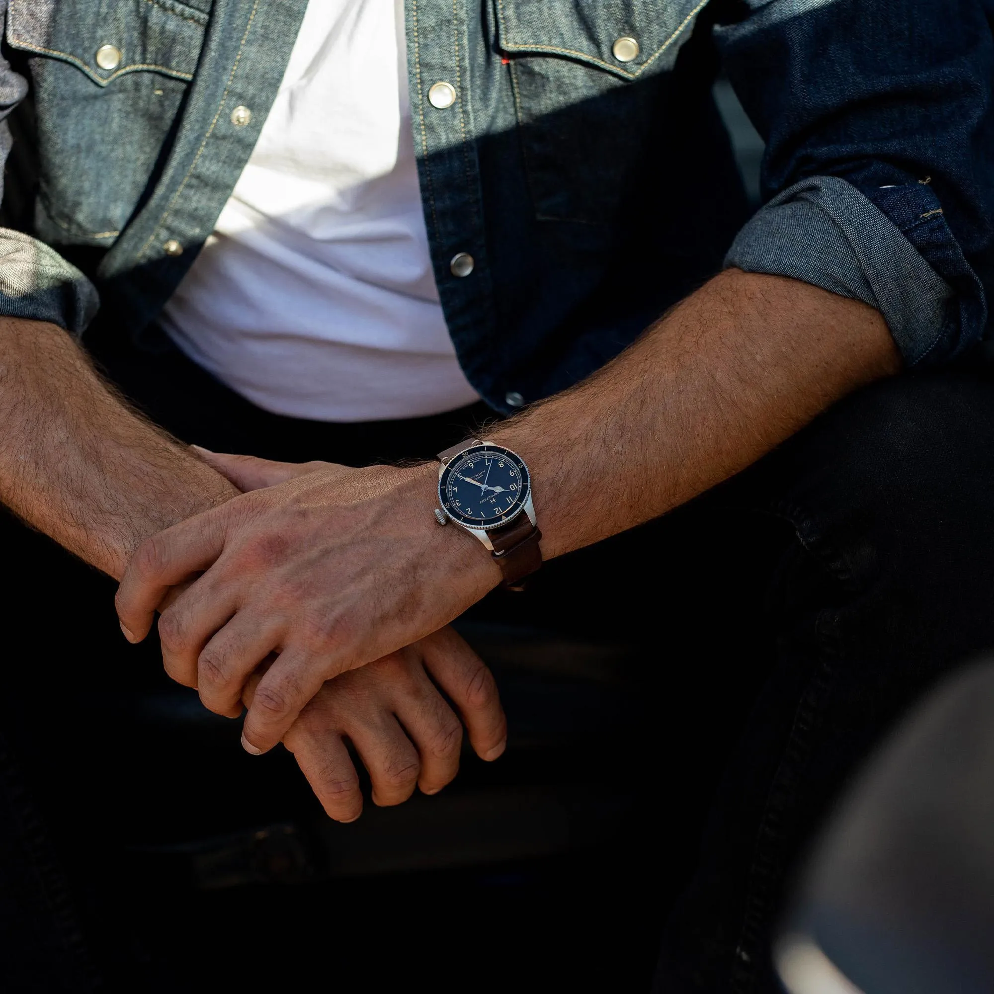 Hamilton Khaki Aviation Pilot Pioneer Automatic Men's Watch H76205530