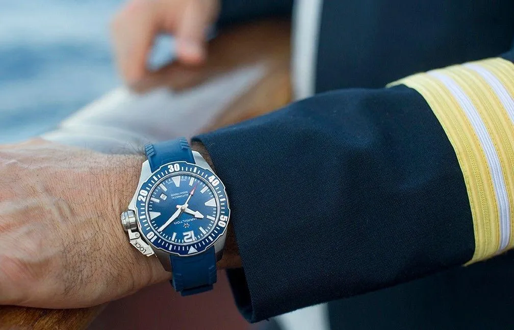 Hamilton Khaki Navy Frogman Automatic Men's Watch H77705345