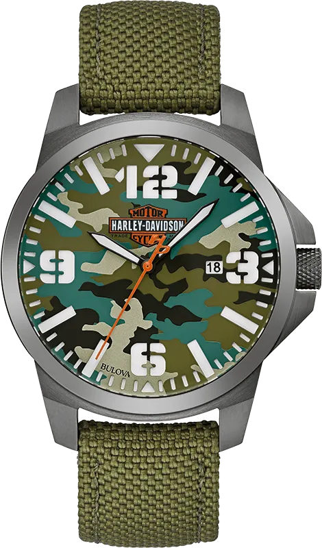 Harley Davidson Bar & Shield Men's Watch 78B157