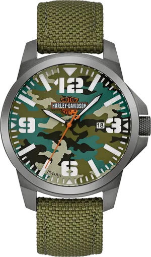 Harley Davidson Bar & Shield Men's Watch 78B157