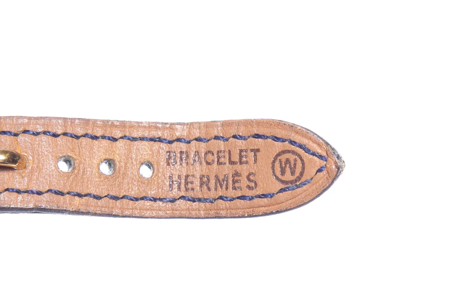 Hermès Blue Croc Kelly Watch