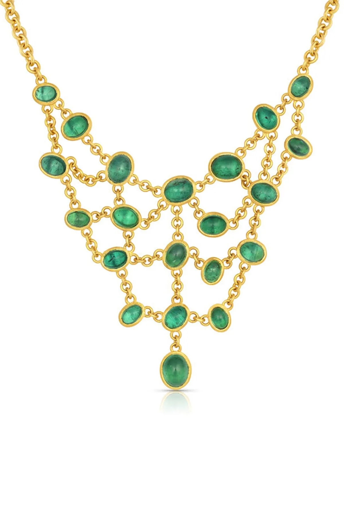 HERNSDORF | 21 STONE GORGET WITH TOURMALINE