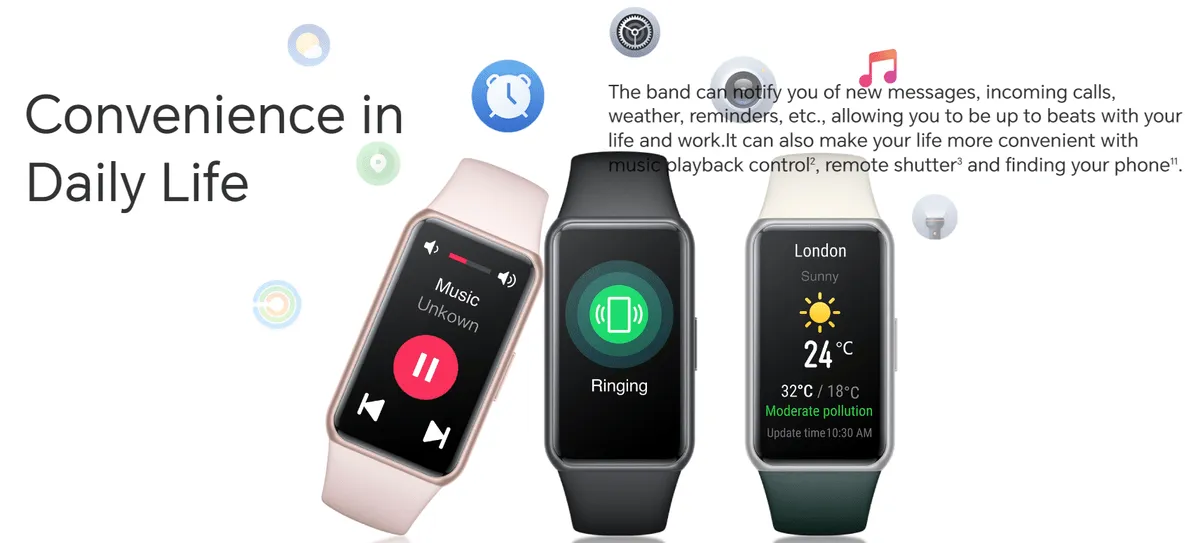 Honor Band 7 - Meteorite Black