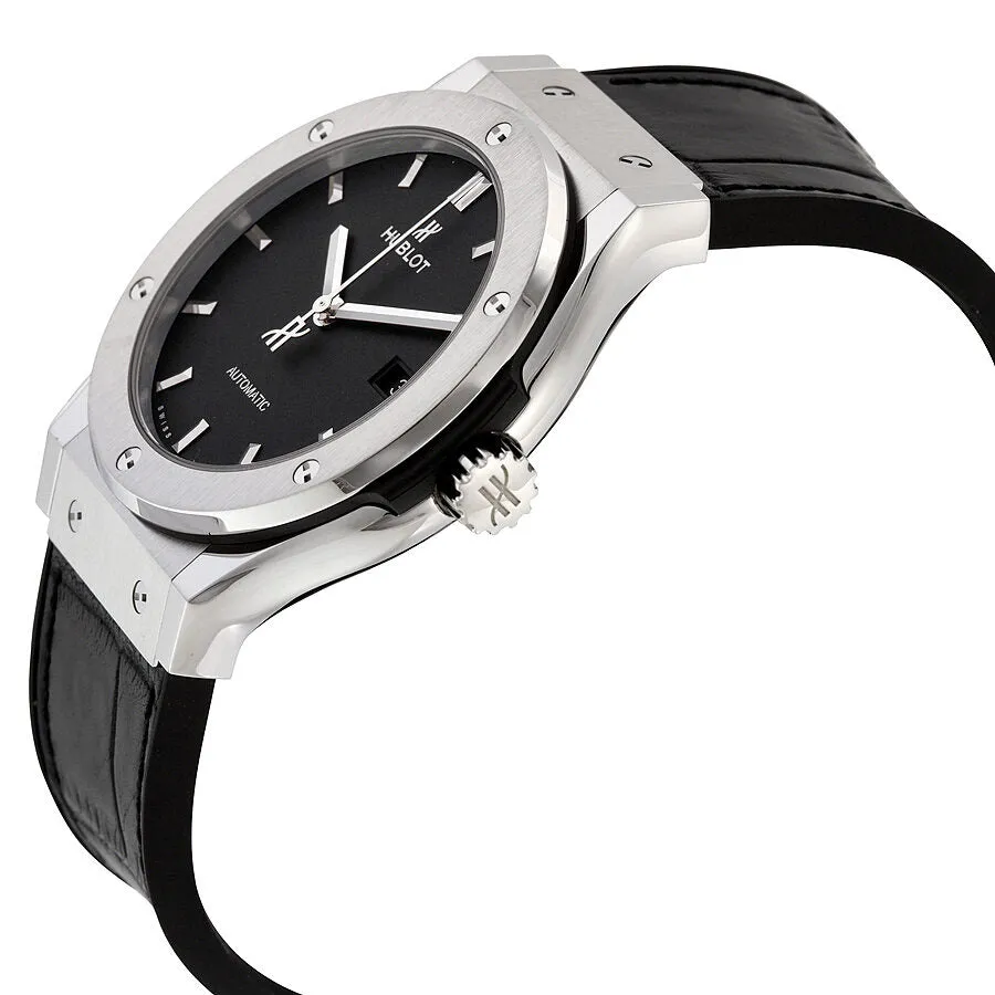 Hublot Classic Fusion Automatic Black Dial Titanium Men's Watch 542NX1171LR 542.NX.1171.LR