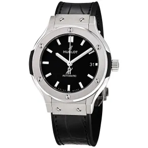 Hublot Classic Fusion Automatic Mat Black Dial Men's Watch 565.NX.1171.LR