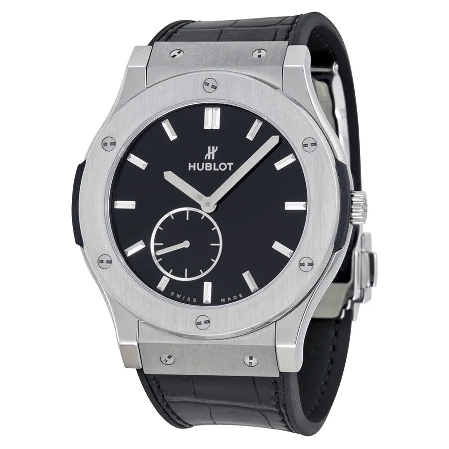 Hublot Classic Fusion Black Dial Titanium Men's Watch 515NX1270LR 515.NX.1270.LR