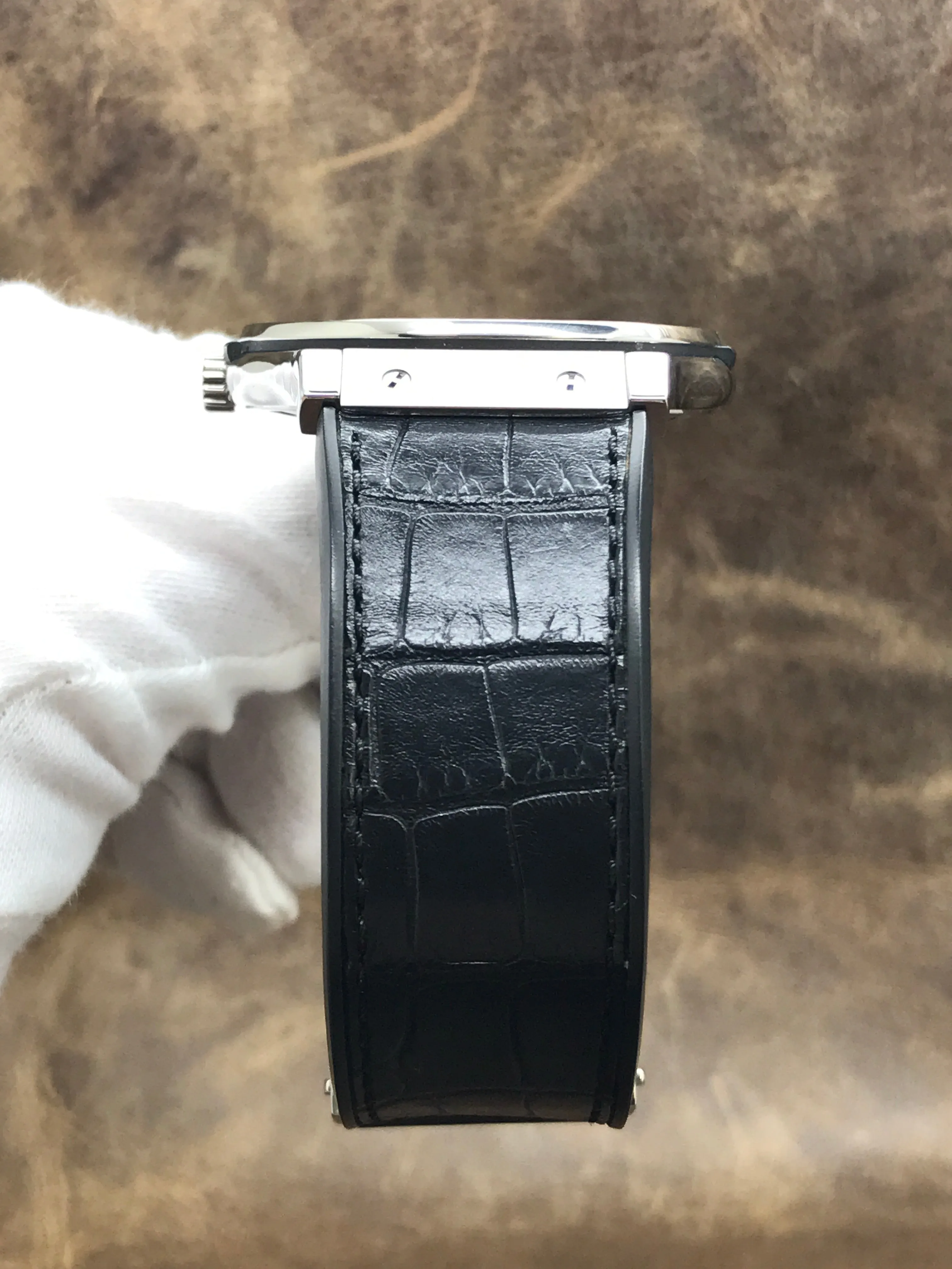 Hublot Classic Fusion Ultra Thin 515.NX.1270.LR Black Dial Hand Wind Men's Watch