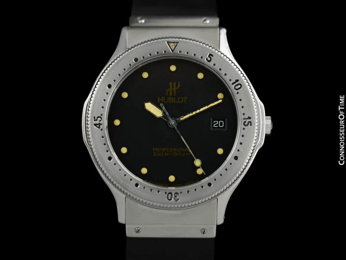 Hublot MDM Full Size Mens Automatic Submariner Divers Watch - Stainless Steel