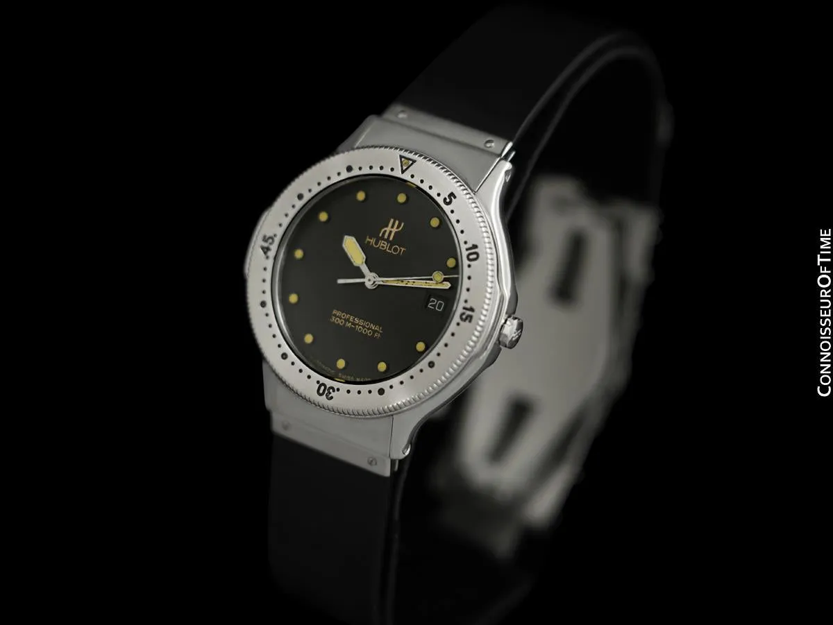 Hublot MDM Full Size Mens Automatic Submariner Divers Watch - Stainless Steel