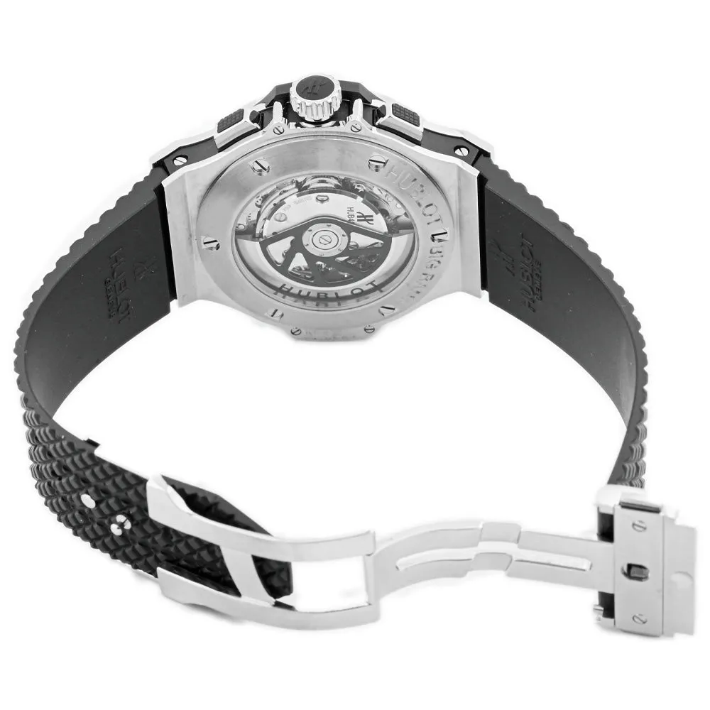 Hublot Men's Big Bang Stainless Steel 44mm Matte Black Stick Dial Watch Reference #: 341.SB.131.RX