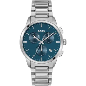 Hugo Boss Dapper Blue Dial chronograph Men's Watch 1513927