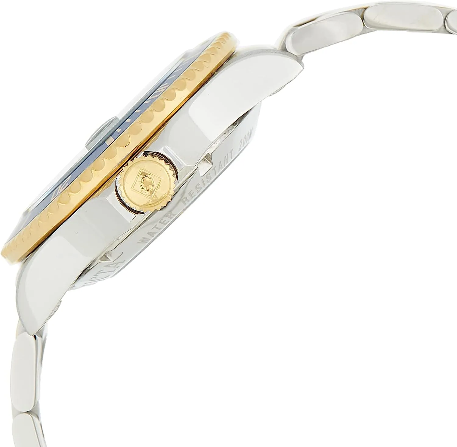 Invicta Men's Pro Diver 40mm Steel and Gold Tone Stainless Steel Automatic Watch with Coin Edge Bezel, Two Tone/Blue (Model: 8928OB)