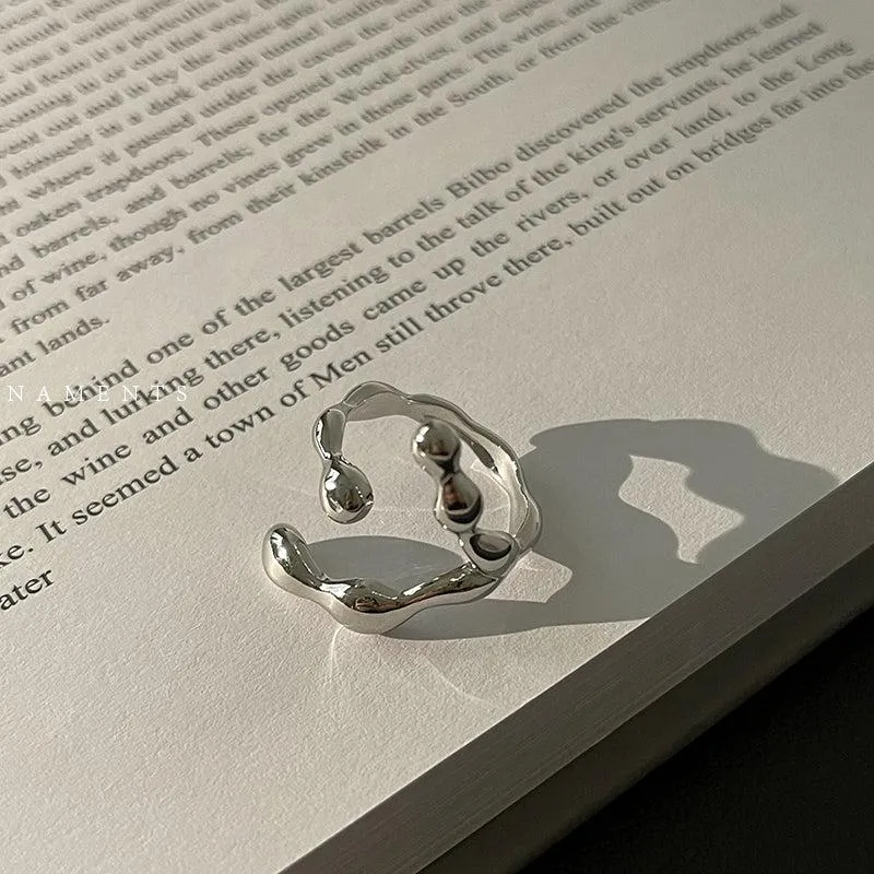 Irregular Pearl Ring