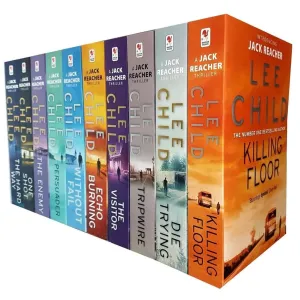 Jack Reacher by Lee Child: Books 1-10 Collection Set - Fiction - Paperback