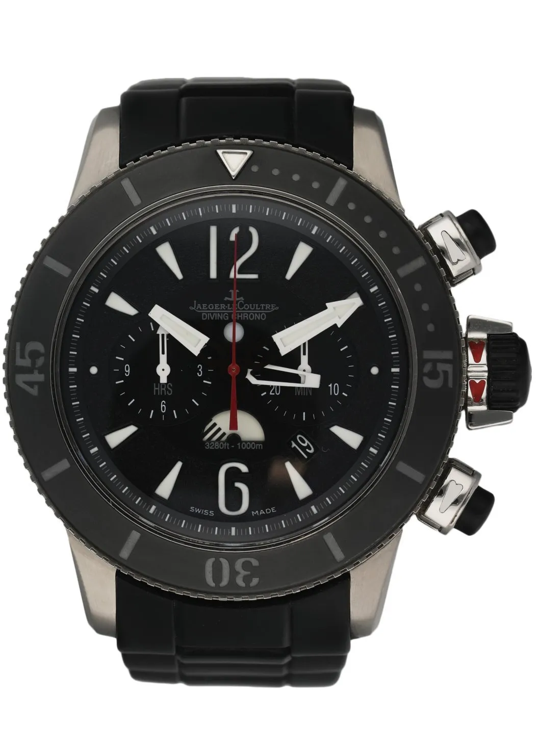 Jaeger-LeCoultre Master Compressor 159.T.C7 Titanium Man's watch Full Set