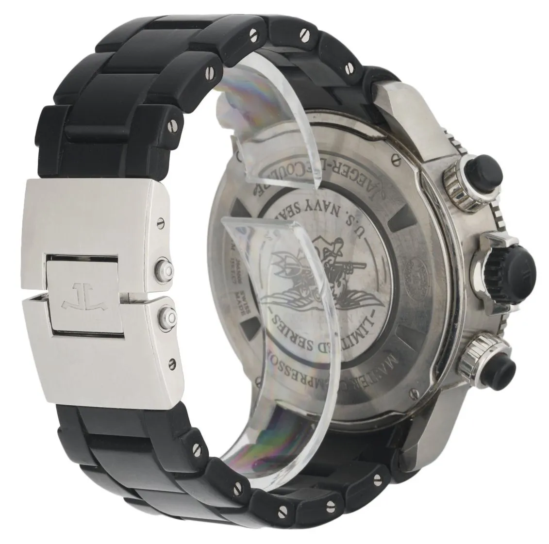 Jaeger-LeCoultre Master Compressor 159.T.C7 Titanium Man's watch Full Set