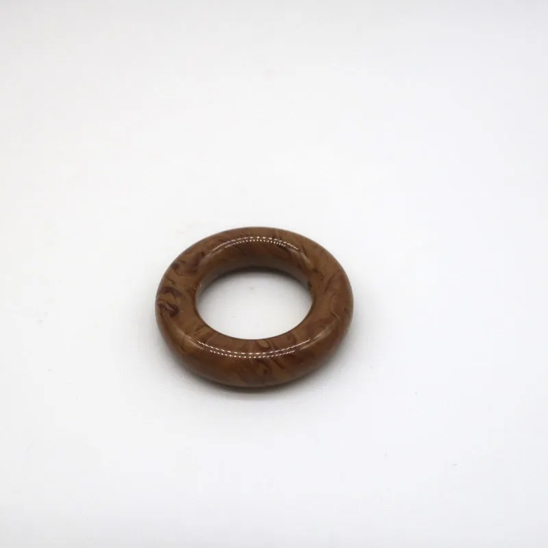 Jil Sander Tortoiseshell-Effect Ring Brown Size Small NEW